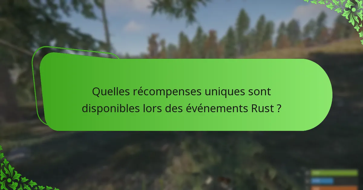Comment les joueurs peuvent-ils participer aux drops d’événements Rust ?